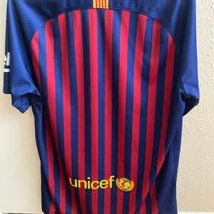Barcelona jersey, home jersey, nike, good condition